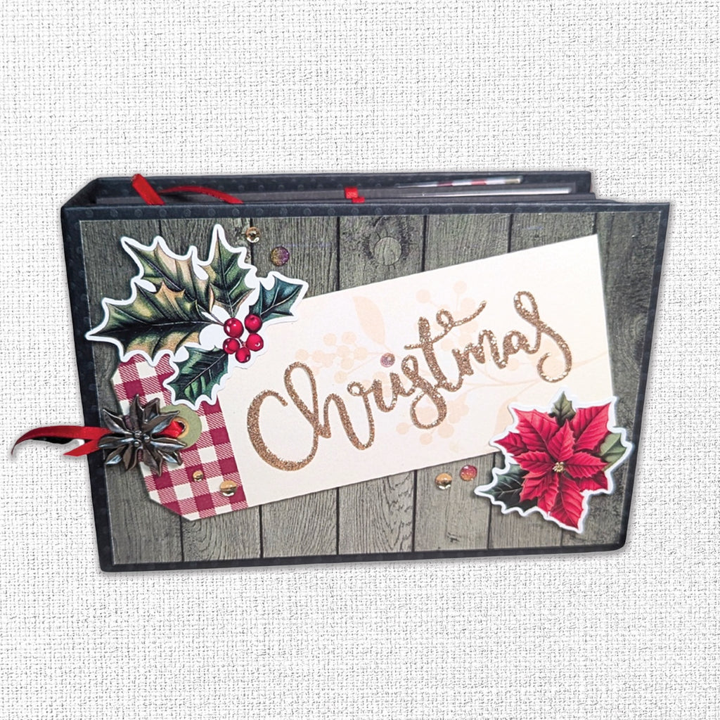 Paper Rose Christmas Holly Basics 6x6 Paper 35139 holly