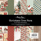 Paper Rose Christmas Tree Farm 6x6 Paper Pack 35250