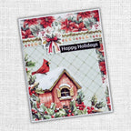 Paper Rose Christmas Tree Farm Basics 6x6 Paper Pack 35274 holidays