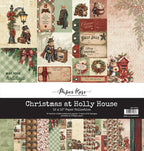 Paper Rose Christmas at Holly House 12x12 Paper Collection 37615