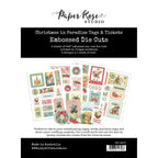 Paper Rose Christmas in Paradise Tags and Tickets Embossed Die Cuts 36970