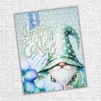 Paper Rose Easter Time Basics 6x6 Paper Collection 34110 happy gnome
