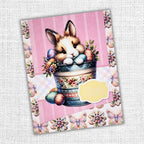 Paper Rose Easter Time Basics Embossed Die Cuts 34122 bunny