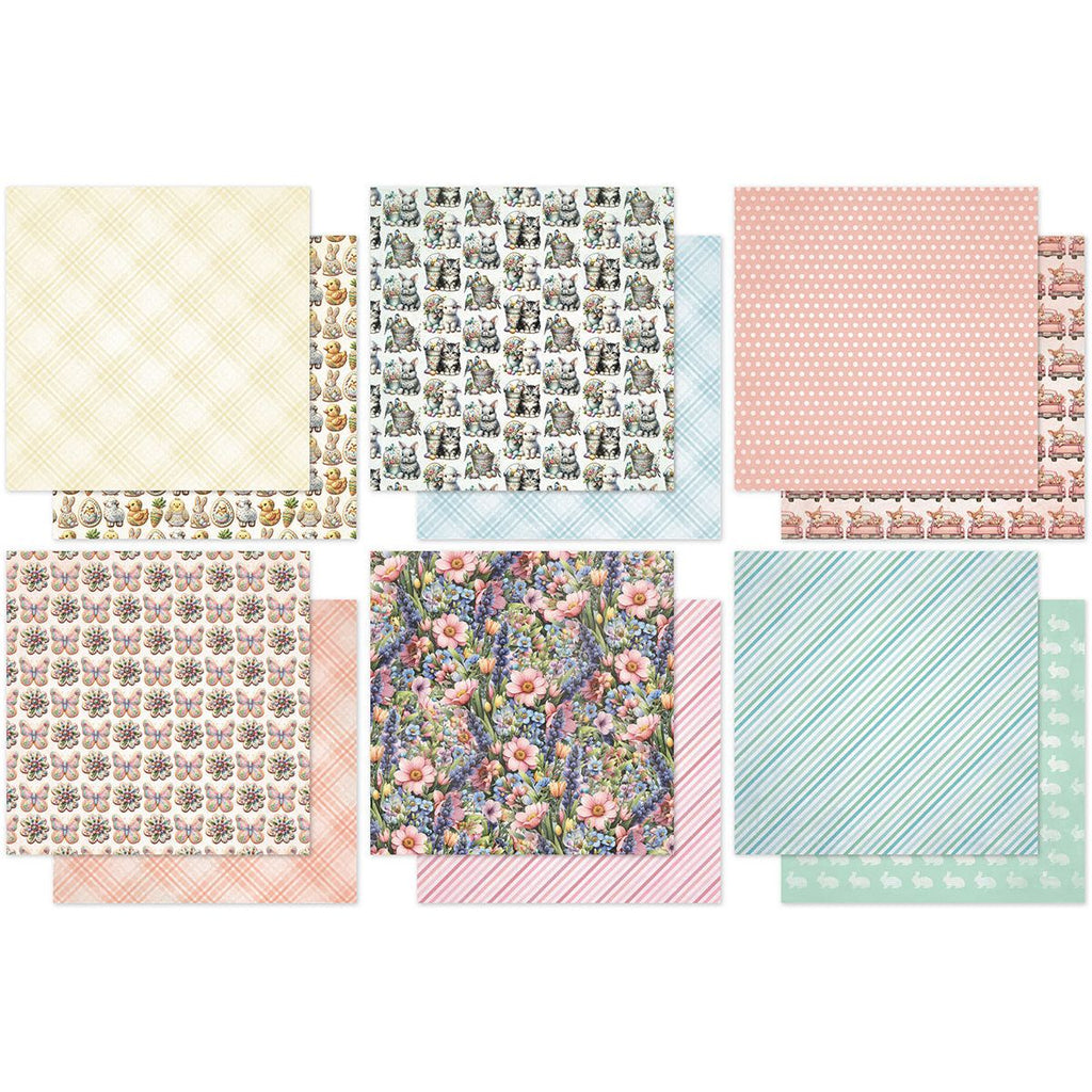 Paper Rose Easter Time Patterns 6x6 Paper Collection 34158 sheets