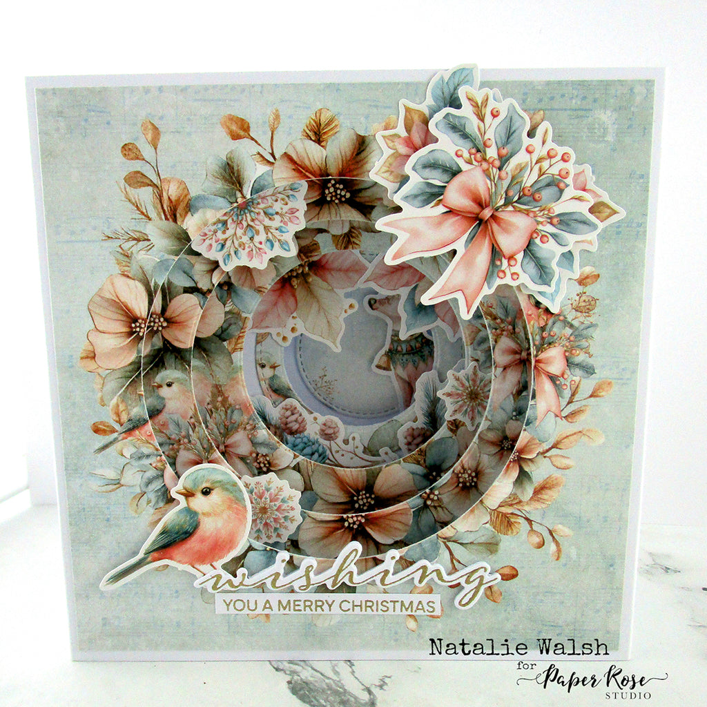 Paper Rose Fairytale Christmas 6x6 Paper Pack 35181 merry