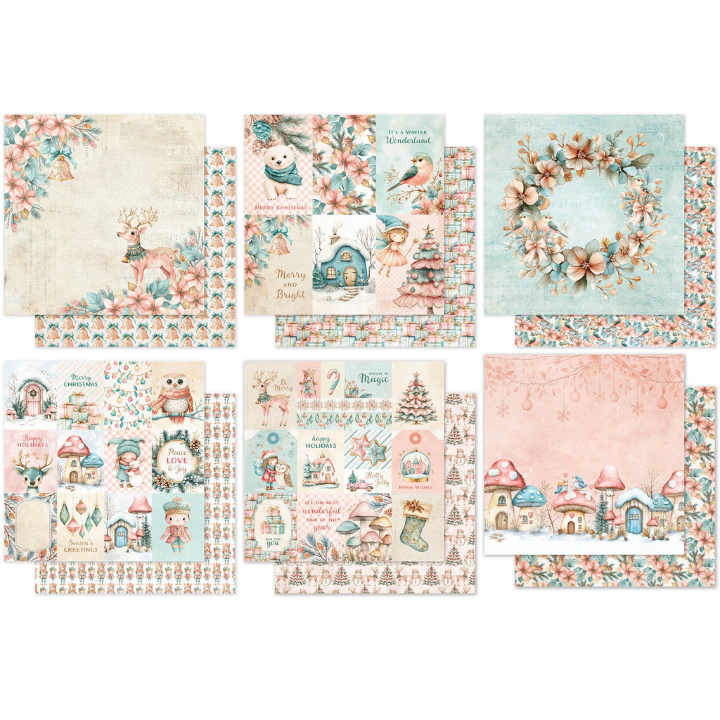 Paper Rose Fairytale Christmas 6x6 Paper Pack 35181 sheets