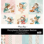 Paper Rose Fairytale Christmas Basics 12x12 Paper Pack 35208
