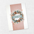 Paper Rose Fairytale Christmas Embossed Die Cuts 35229 let it snow