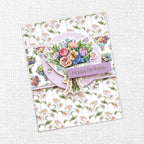 Paper Rose Flower Shoppe Basics 6x6 Paper 33678 happy birthday