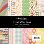 Paper Rose Grow With Love 6x6 Paper 33102
