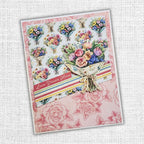 Paper Rose Grow With Love Embossed Die Cuts 33075 love grows here