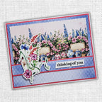 Paper Rose Grow With Love Embossed Die Cuts 33075 thinking of you