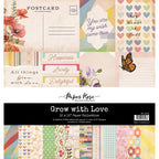 Paper Rose Grow With Love Paper 12x12 33084