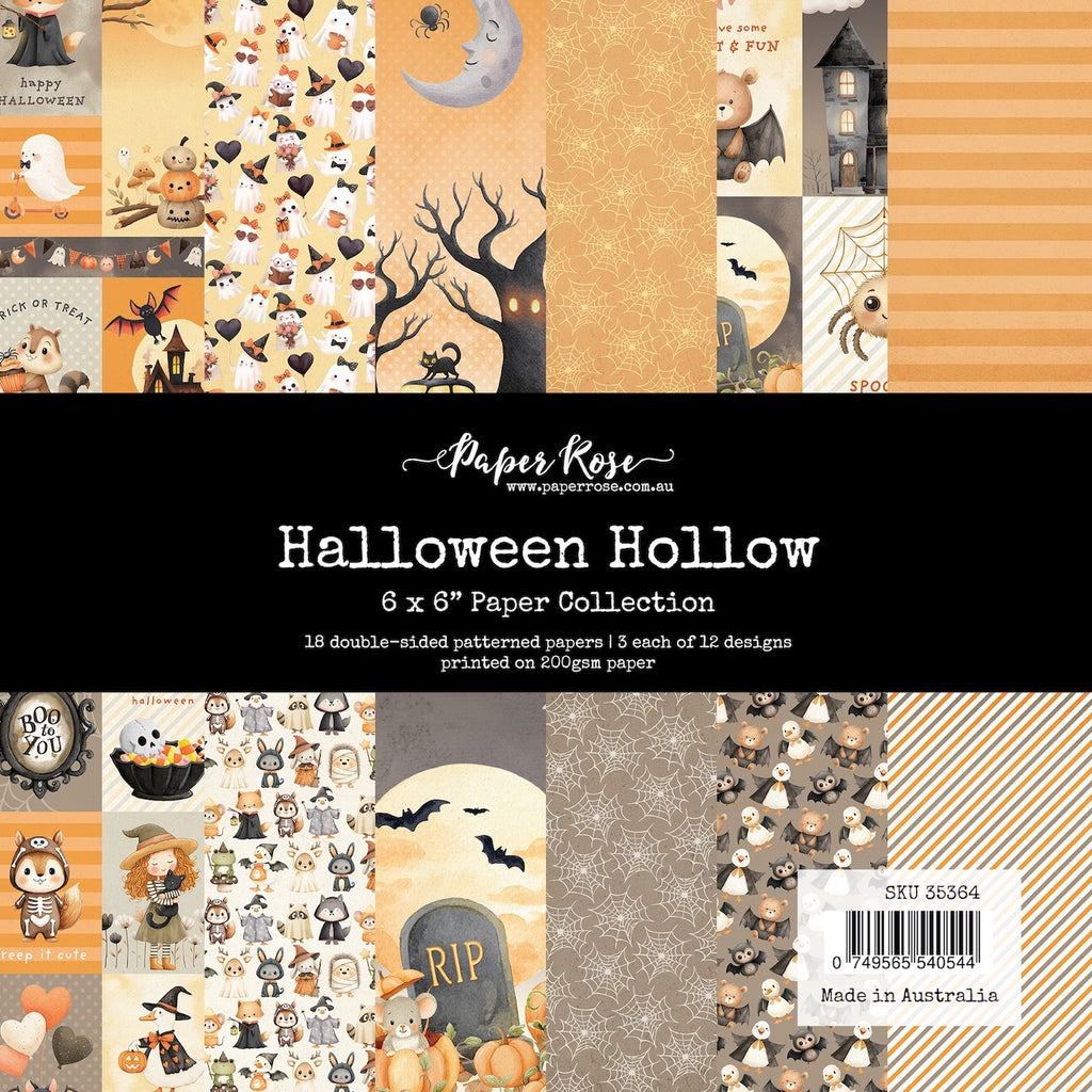 Paper Rose Halloween Hollow 6x6 Paper Pad 35364