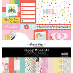 Paper Rose Happy Moments 12x12 Paper 34941