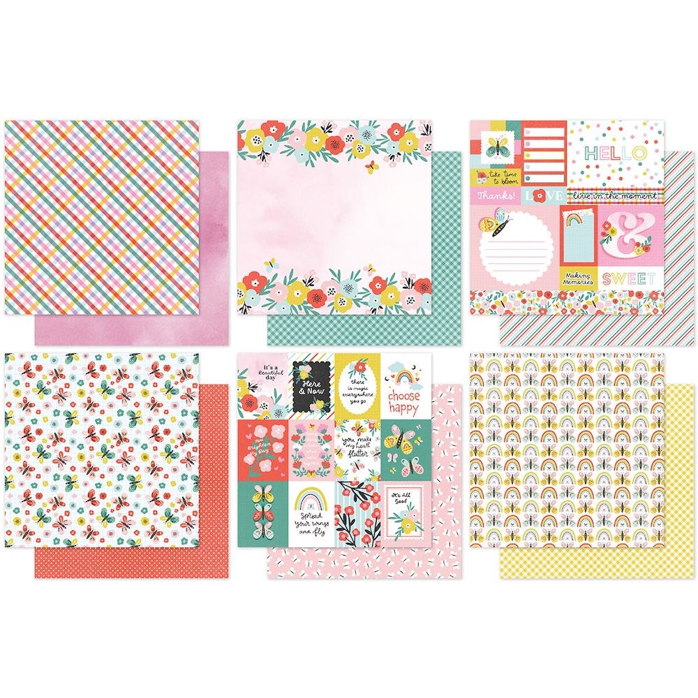 Paper Rose Happy Moments 12x12 Paper 34941 sheets