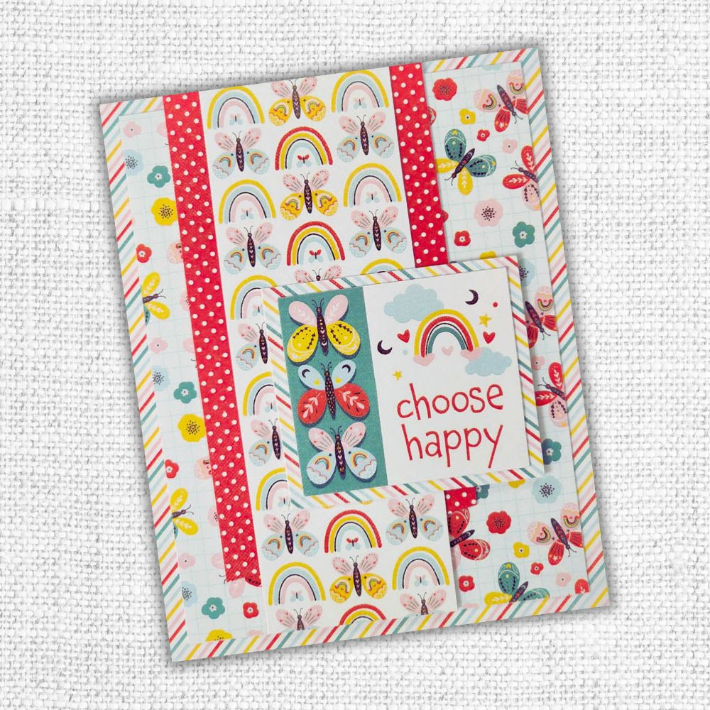 Paper Rose Happy Moments 6x6 Paper 34938 choose happy