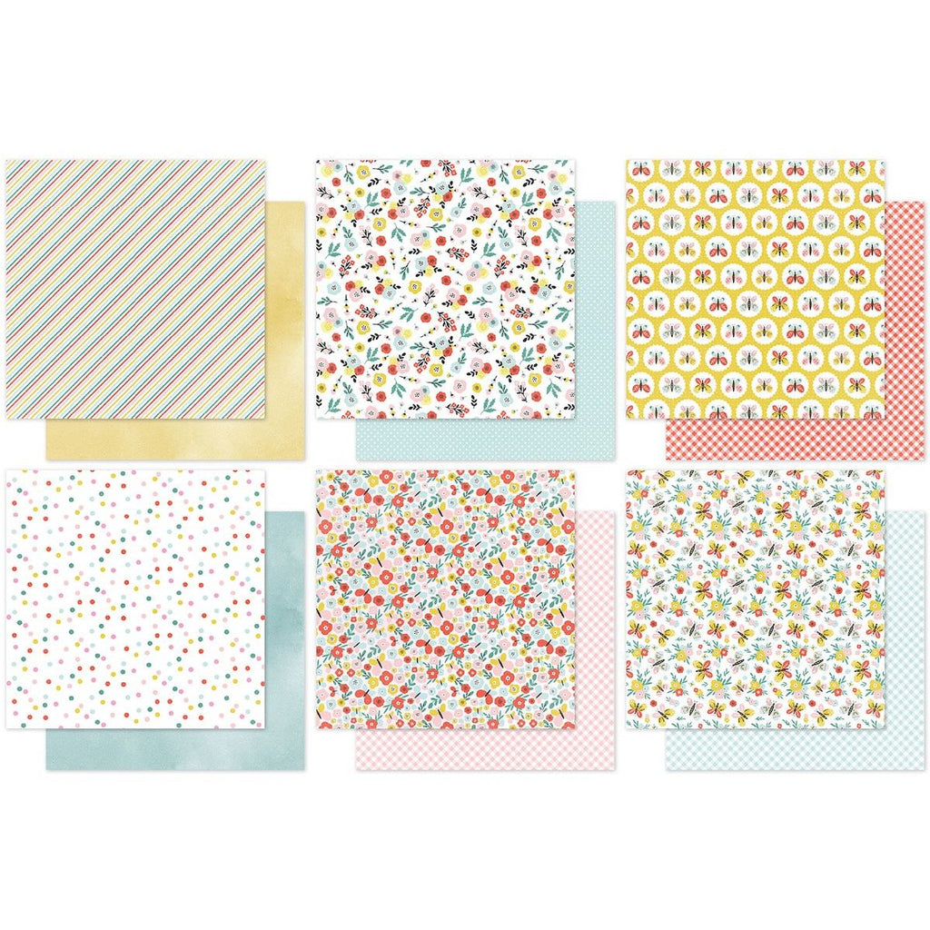 Paper Rose Happy Moments Basics 12x12 Paper 34965 sheets