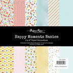 Paper Rose Happy Moments Basics 6x6 Paper 34962