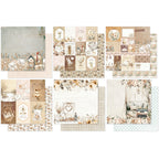 Paper Rose Heart and Home Basics 6x6 Paper Collection 35905 teddy bear