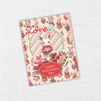 Paper Rose Heartwood House Embossed Die Cuts 35734 valentine