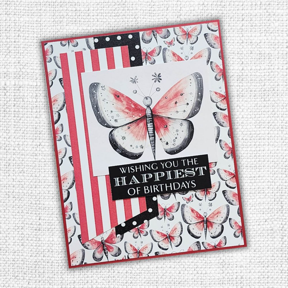Paper Rose Holiday Fun Basics 6x6 Paper Pack 33231 happiest