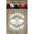 Paper Rose Honeybee Wreath Dies 33903
