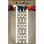 Paper Rose Honeycomb Border Die 33897
