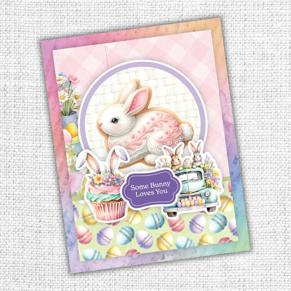 Paper Rose Hop Into Spring 6x6 Paper Collection 36106 cupcake