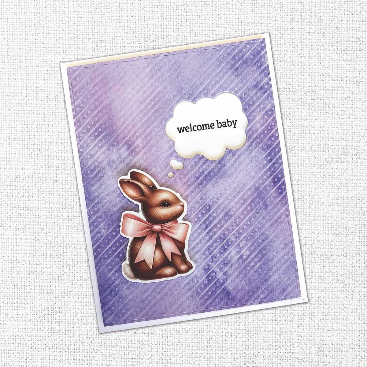 Paper Rose Hop Into Spring Basics 6x6 Paper Collection 36139 pink bow