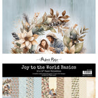 Paper Rose Joy To The World Basics 12x12 Paper Pack 35536