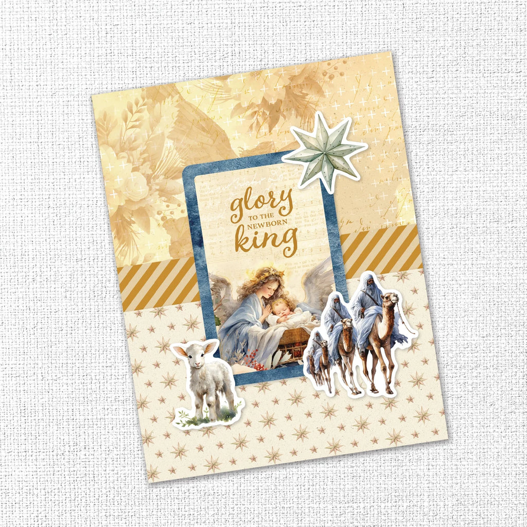 Paper Rose Joy To The World Basics 6x6 Paper Pack 35533 glory
