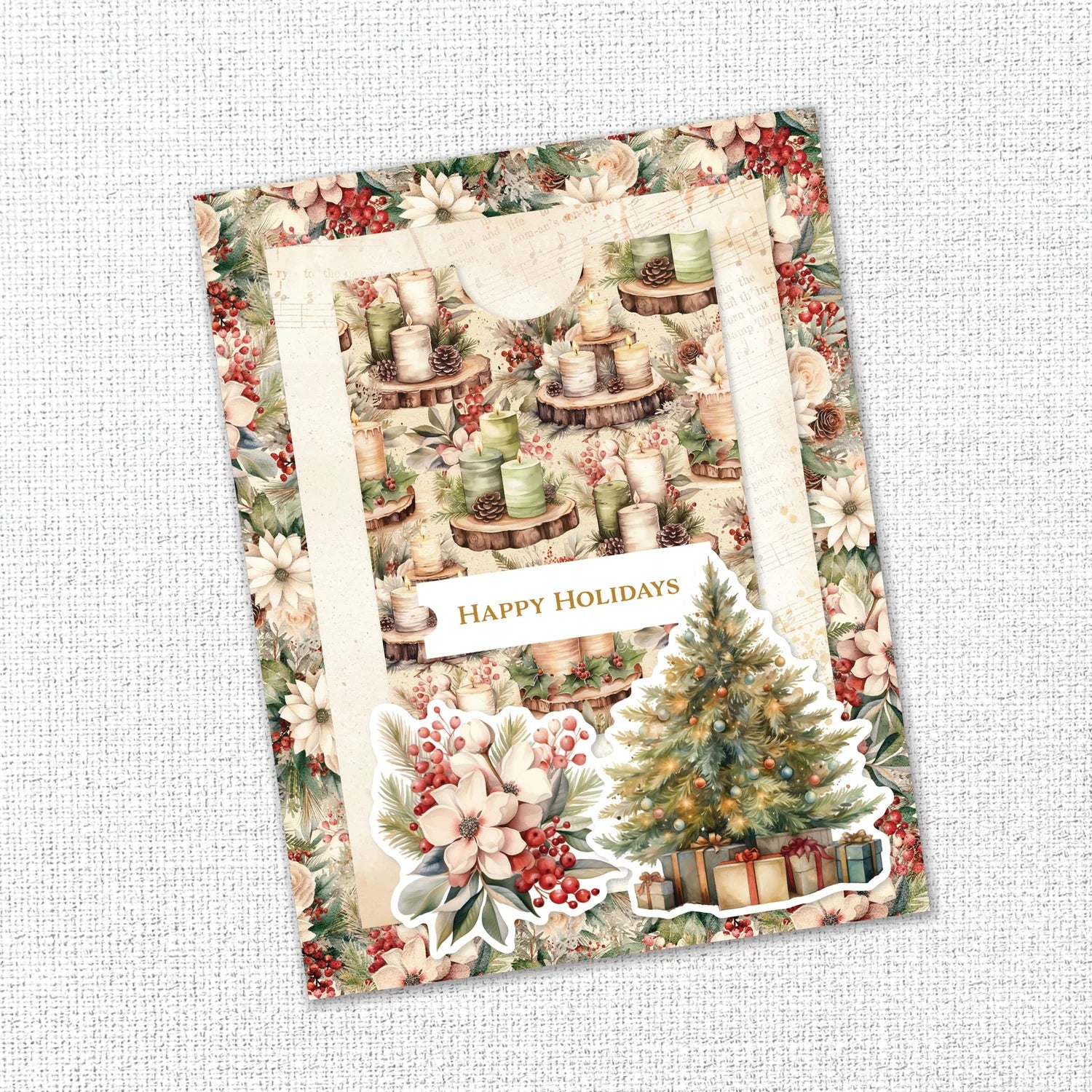 Paper Rose Joy To The World Basics 6x6 Paper Pack 35533 holidays