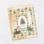 Paper Rose Joy To The World Embossed Die Cuts 35524 merry christmas
