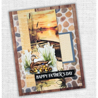 Paper Rose Lakeside Memories 12x12 Paper 34692 ducks