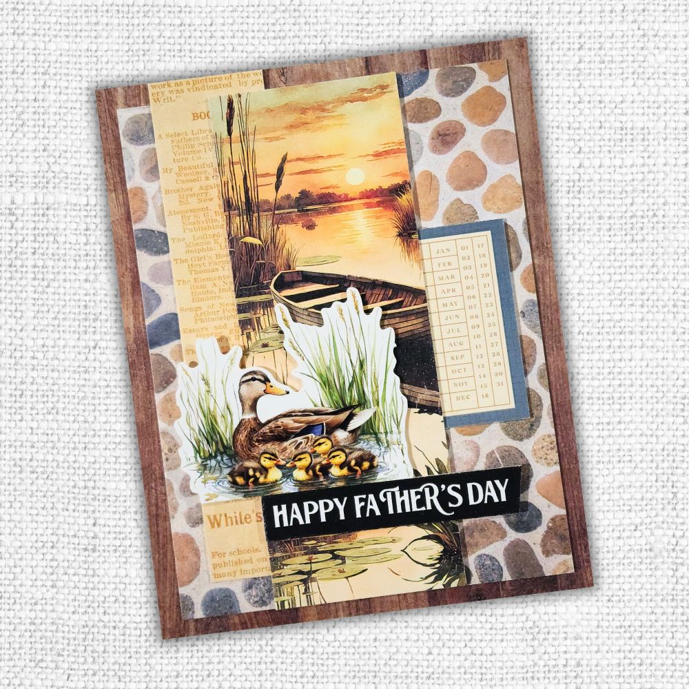 Paper Rose Lakeside Memories 6x6 Paper 34689 father's day