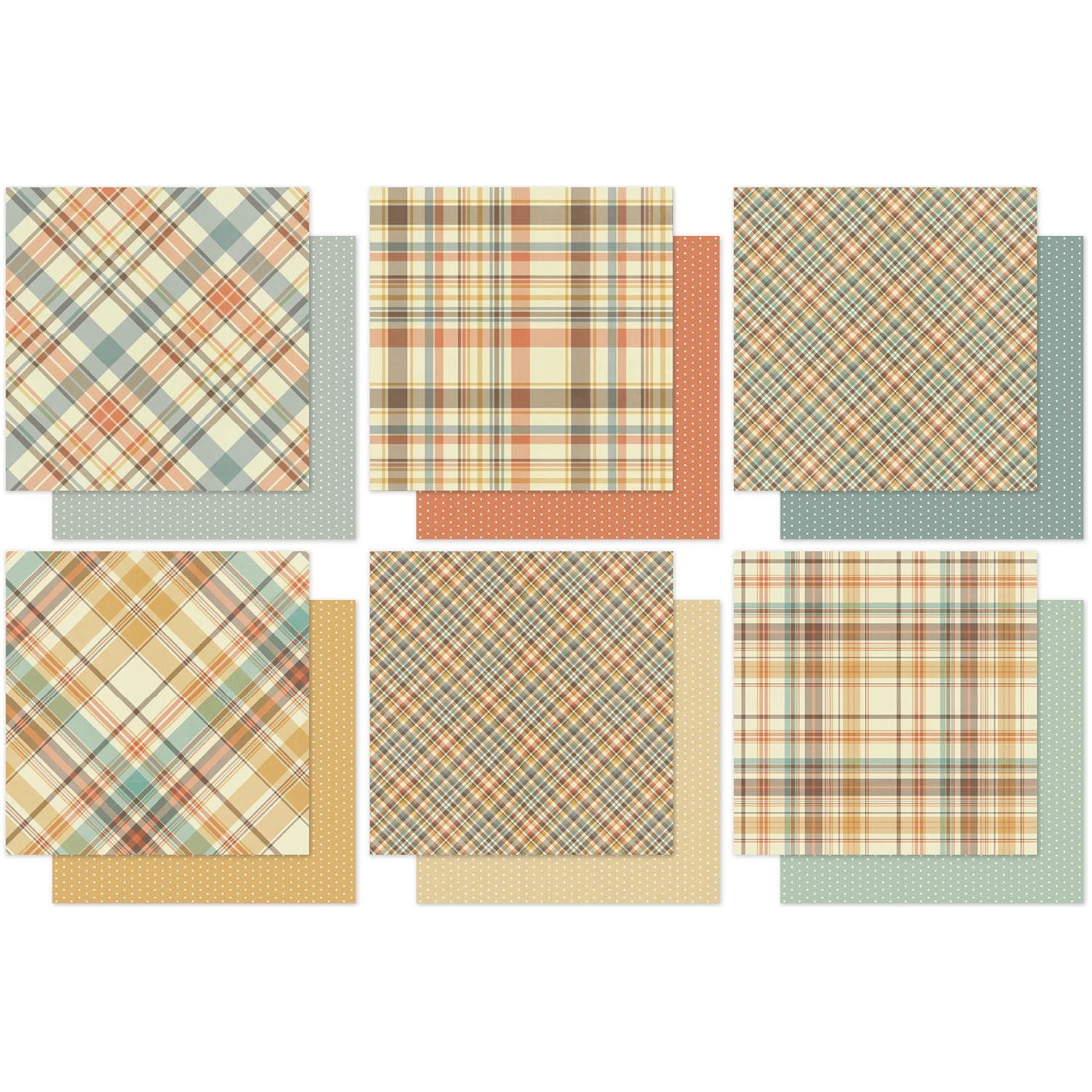 Paper Rose Lakeside Memories Basics 6x6 Paper 34713 sheets