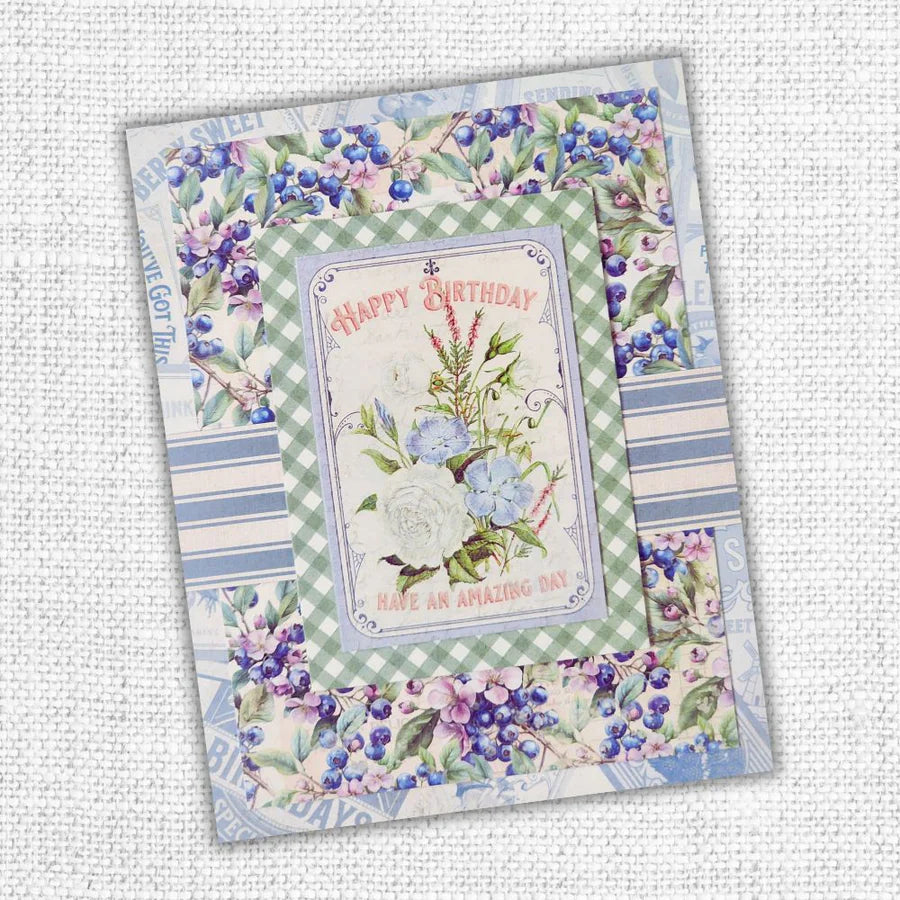 Paper Rose Meadowbrook Farm Patterns 12x12 Paper 35088 birthday