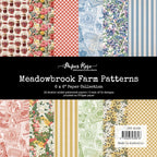 Paper Rose Meadowbrook Farms Patterns 6x6 Paper 35085