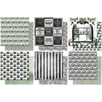 Paper Rose Mistletoe Market Basics 12x12 Paper 37045 sheets
