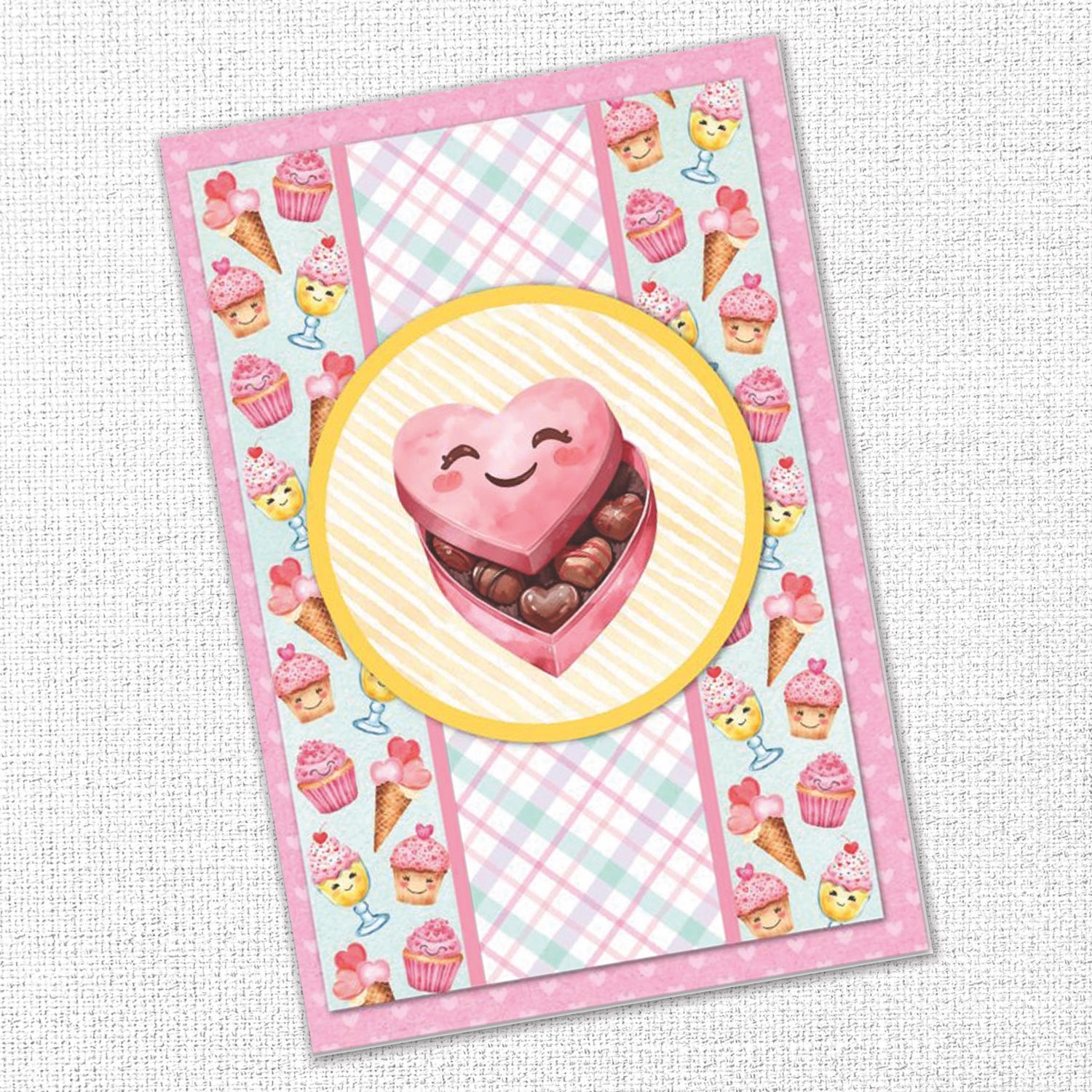Paper Rose Perfect Pairs Embossed Die Cuts 35800 chocolate