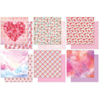 Paper Rose Perfect Pairs Patterns 6x6 Paper Pack 35848 sheets