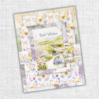 Paper Rose Petals and Pansies Basics 6x6 Paper 36400 best wishes