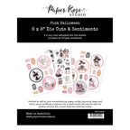 Paper Rose Pink Halloween Die Cuts and Sentiments 32868