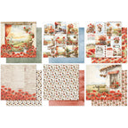 Paper Rose Poppy Garden 12x12 Paper 34620 sheets