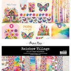 Paper Rose Rainbow Village 12x12 Paper Pack 35487
