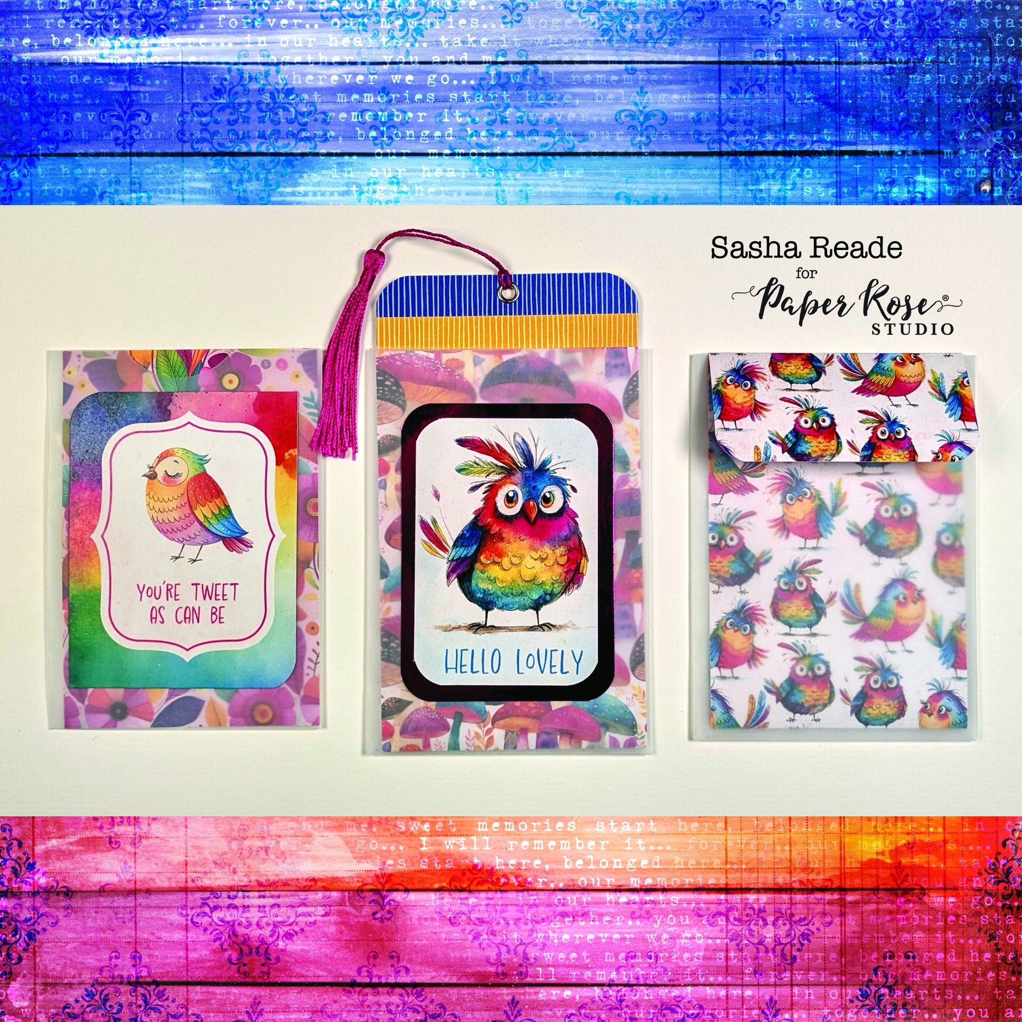 Paper Rose Rainbow Village Basics 12x12 Paper Pack 35322 lovely
