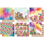 Paper Rose Rainbow Village Basics 6x6 Paper Pack 35319 sheets