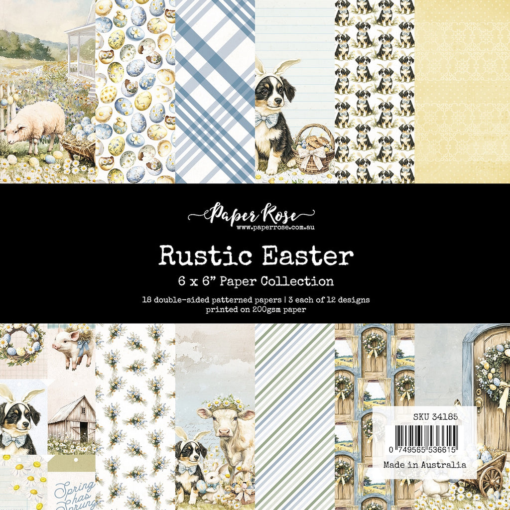 Paper Rose Rustic Easter 6x6 Paper 34185