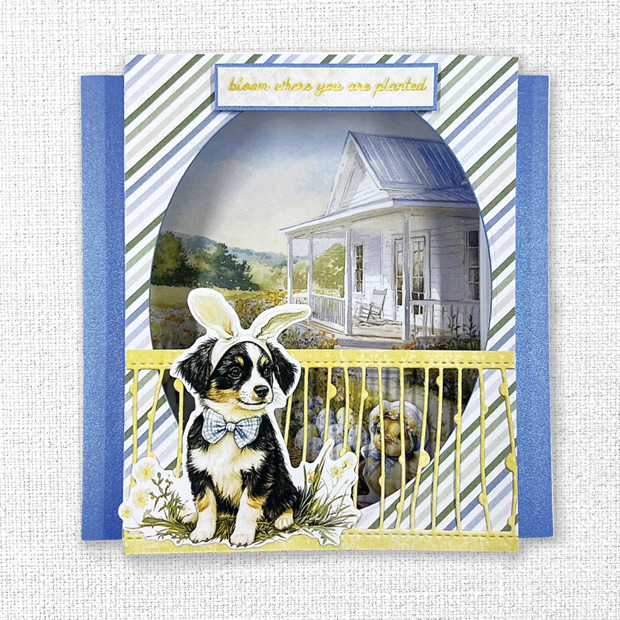 Paper Rose Rustic Easter 6x6 Paper 34185 dog